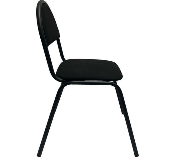 Стул Easy Chair Серна 00С каркас черный, ткань черная 101 2043542