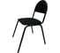 Стул Easy Chair Серна 00С каркас черный, ткань черная 101 2043542 2