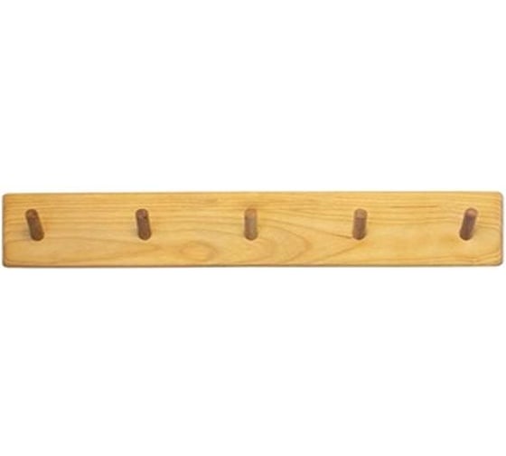 Вешалка для одежды Pattern, дерево, 5 крючков 0849083 1