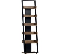 Стеллаж Арника Nature 95 гостиная дуб табачный Craft-черный 00-00016074