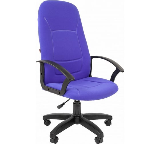 Кресло Easy Chair VTEChair-671 TС ткань синий, пластик 1094381