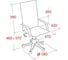 Кресло Easy Chair UPEChair 325 PC ткань серая С73, пластик 754092 2