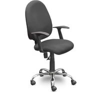 Кресло Easy Chair UPEChair 223 PC ткань серая С73, хром 754094