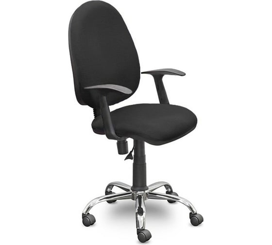 Кресло Easy Chair UPEChair 223 PC ткань черная С11, хром 754093 1