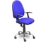 Кресло Easy Chair UPEChair 223 PC ткань синяя С06, хром 754095 1
