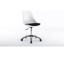 Кресло Easy Chair BNDtEchair-212 PTW пласт.бел, ткань черная TW 832043