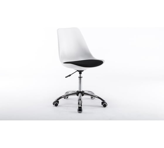 Кресло Easy Chair BNDtEchair-212 PTW пласт.бел, ткань черная TW 832043 1