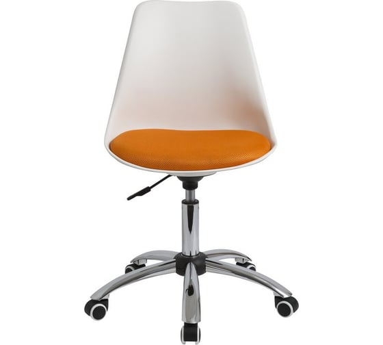 Кресло Easy Chair BNDtEchair-212 PTW пласт.бел, ткань оранж 001TW 480761