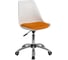 Кресло Easy Chair BNDtEchair-212 PTW пласт.бел, ткань оранж 001TW 480761 1