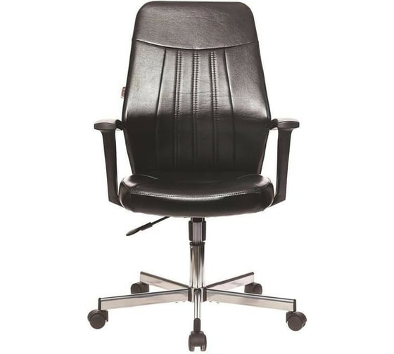 Кресло Easy Chair VBEChair-224 DSL PPU к/з черный, хром 979625