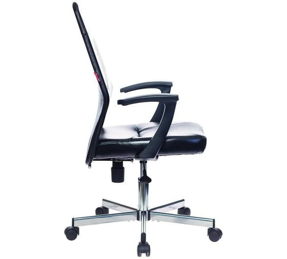 Кресло Easy Chair VBEChair-224 DSL PPU к/з черный, хром 979625