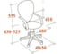 Кресло Easy Chair VBEChair-224 DSL PPU к/з черный, хром 979625 5