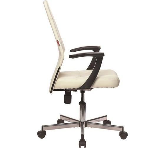 Кресло Easy Chair VBEChair-224 DSL PPU кожзам, бежевый OR-10, хром 979627