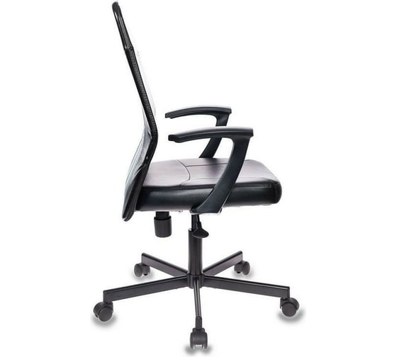 Кресло Easy Chair VBEChair-224 PPU кожзам черный, металл 794290
