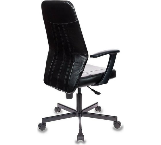 Кресло Easy Chair VBEChair-224 PPU кожзам черный, металл 794290