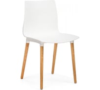 Пластиковый стул Woodville Кобе белый 589900