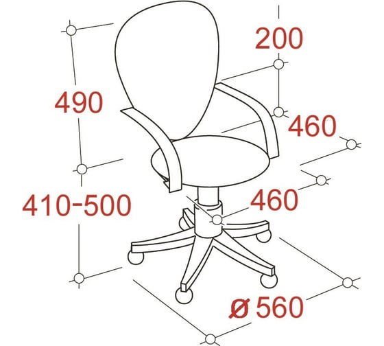 Кресло Easy Chair BNCmEChair-321 PTW черный TW, сетка серая 631079