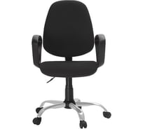 Кресло Easy Chair FAEChair-222 PC ткань черная ТК1, Silver 622253