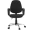 Кресло Easy Chair FAEChair-222 PC ткань черная ТК1, Silver 622253 1