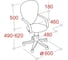 Кресло Easy Chair FAEChair-222 PC ткань черная ТК1, Silver 622253 2
