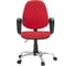 Кресло Easy Chair FAEChair-222 PC ткань красная ТК12, Silver 622255 1