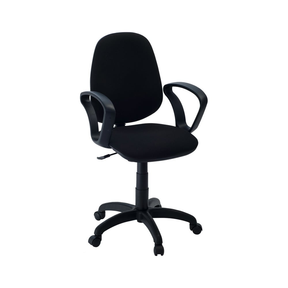 Кресло офисное easy chair 304 lt черное сетка ткань пластик