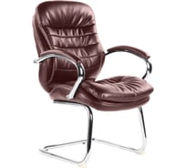 Конференц-кресло Easy Chair BNDpEChair-515 VR кожа коричневая, хром 322952