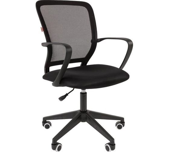 Кресло Easy Chair VTEChair-643 TС сетка/ткань черный, пластик 1063496 1