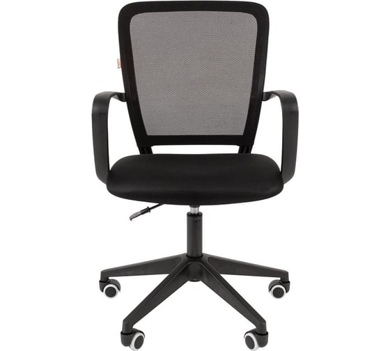 Кресло Easy Chair VTEChair-643 TС сетка/ткань черный, пластик 1063496