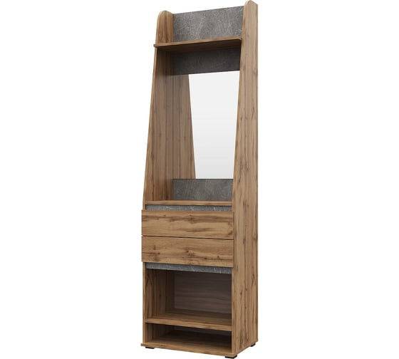 Шкаф комбинированный Арника Мари (3) с зеркалом 00-00135976