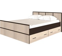 Кровать Арника Сакура 1.4 м, LIGHT венге/лоредо 00-00023386