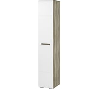 Шкаф (пенал) Арника Наоми ПН-14 дуб каньон/белый глянец 00-00013344