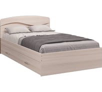 Кровать Арника Валенсия 1200 светлый ясень/темный ясень 00-00017257