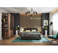 Спальня Арника NATURE Крафт Комплект 1 Н001405