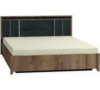 Кровать Арника Nature 306 спальня Люкс (1800) дуб табачный Craft-черный 00-00012647