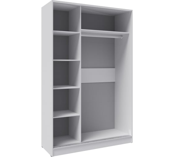 Шкаф-купе Арника Стиль-2 1200 белый 00-00129303