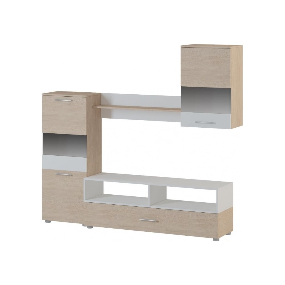 Готовая гостиная Woodville Алваро дуб сонома/белая 398916 - выгодная ...