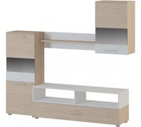 Готовая гостиная Woodville Алваро дуб сонома/белая 398916