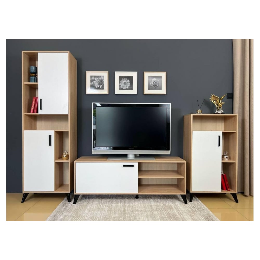 Готовая гостиная Woodville Алди дуб сонома/белый 554968 - выгодная цена ...