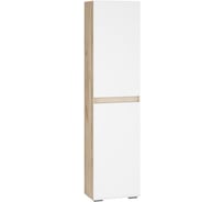 Шкаф Woodville Алетра П-500 дуб крафт серый/глянец белый 580872 34047133