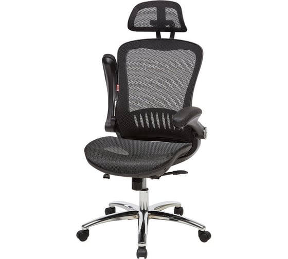 Кресло Easy Chair SBNHgEChair-552 TTW Net сетка черная, хром 526697