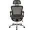 Кресло BN_Hg_EChair-552 TTW Net Комус Мебель сетка черная, хром 526697 5