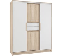 Шкаф-купе Арника Эдем 1,7м дуб сонома/белый 00-00141280