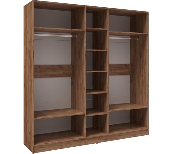 Шкаф Арника Вегас 2000 дуб крафт табачный/дуб крафт белый 00-00129301