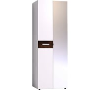 Шкаф для одежды Арника НОРВУД 54 (спальня) ФАСАД Стандарт (белый-орех шоколадный) 00-00024271