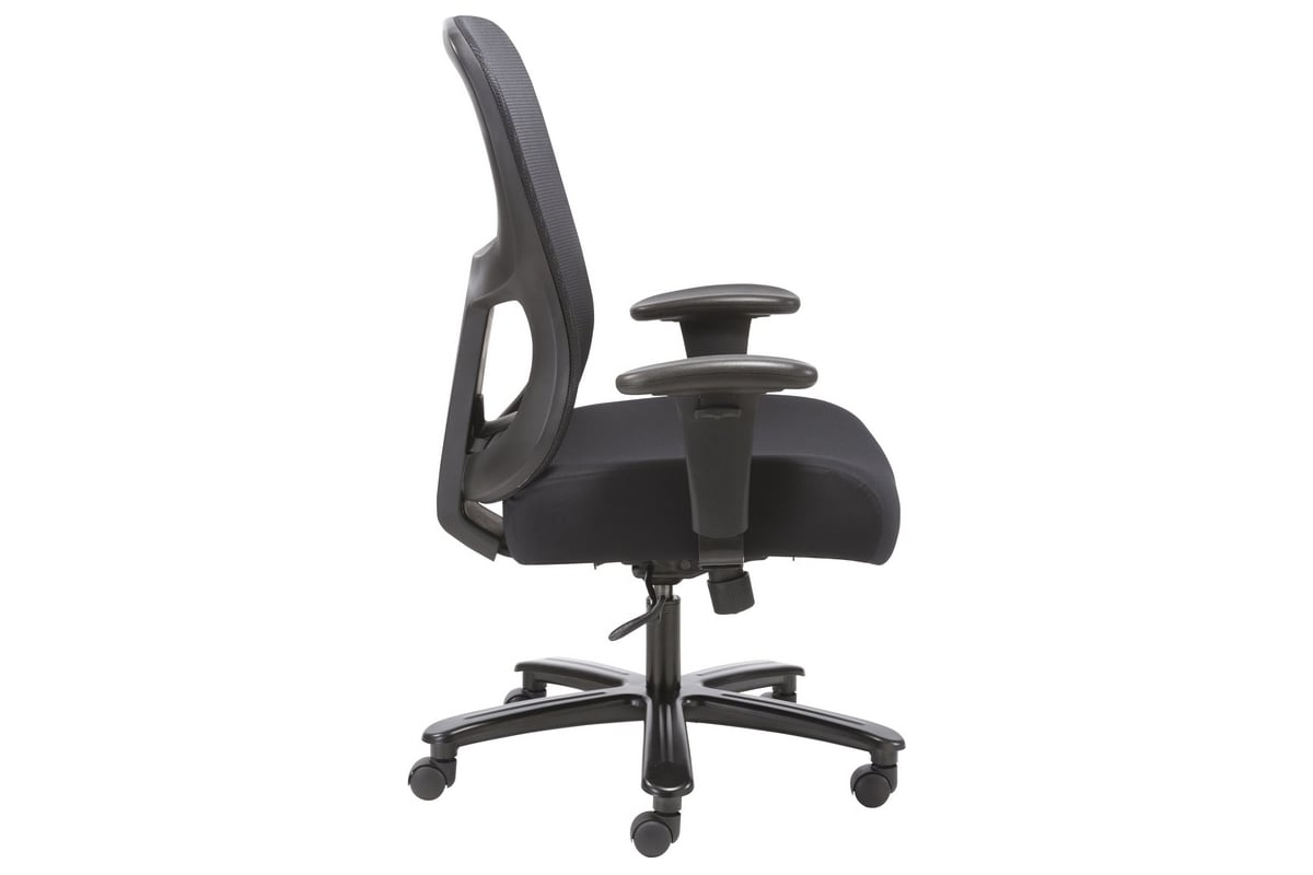 1114740 Кресло для руководителя easy Chair 590 TC черное (ткань, металл)