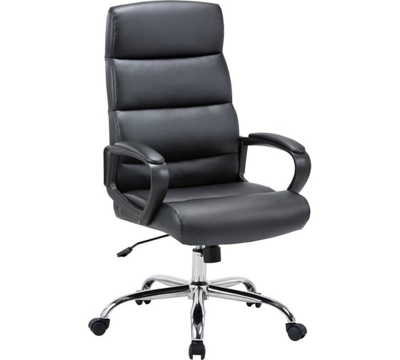 Кресло Easy Chair BNUEСhair-679 TR рециклированная кожа черный, хром 1044979 1