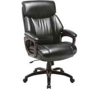 Кресло Easy Chair BNUEChair-638 TR рециклированная кожа черная, орех 631419