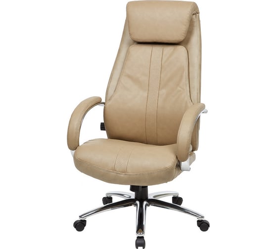 Кресло для руководителя easy chair 572 tr черное рециклированная кожа металл