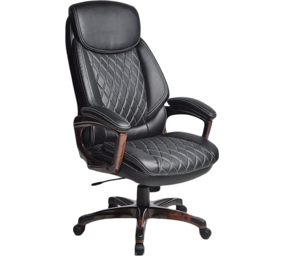 Кресло Easy Chair BNUEChair-646 TR рециклированная кожа черная, пластик 713376 1